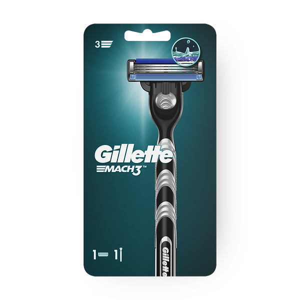 Станок бритвенный Gillette Mach3 + 1 кассета
