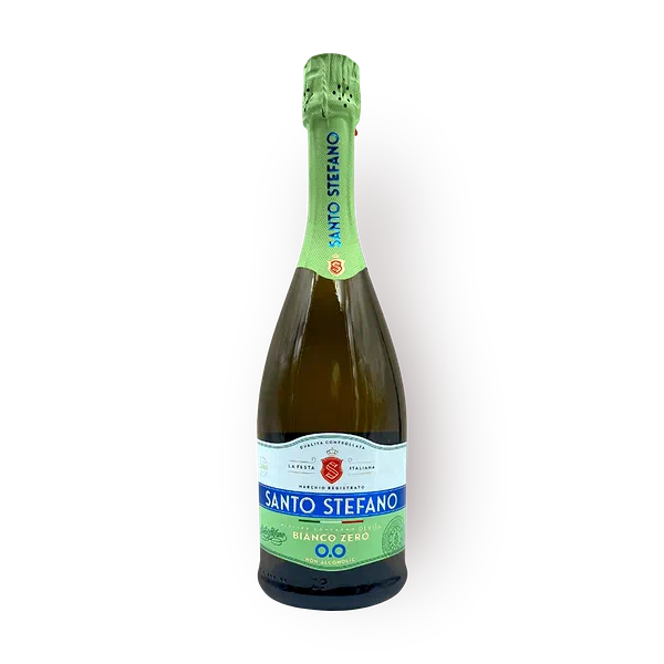 Вино безалкогольное белое Santo Stefano Bianco Zero сладкое