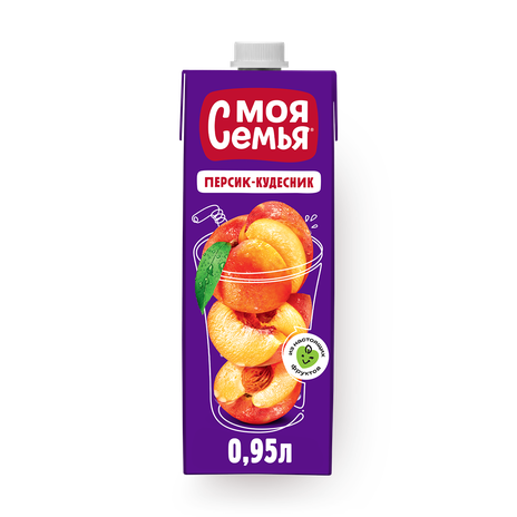 Напиток сокосодержащий Персик-Кудесник «Моя Семья»