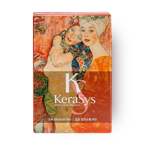 Мыло косметическое Kerasys Silk Moisture bar