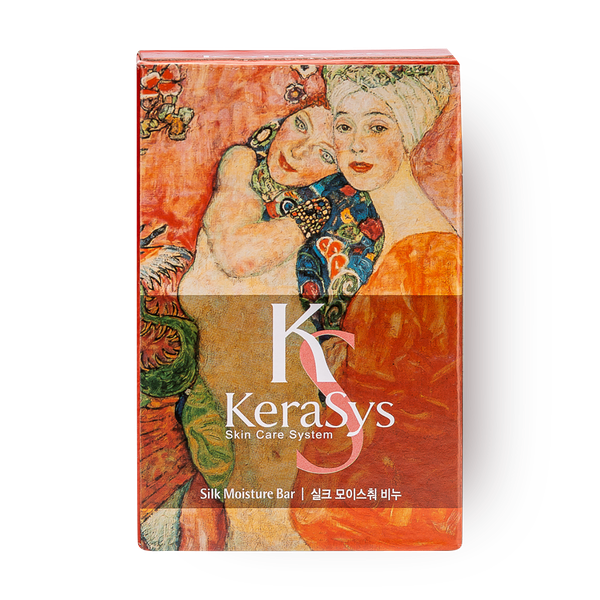 Мыло косметическое Kerasys Silk Moisture bar