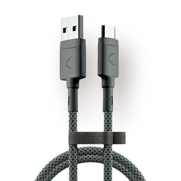 Кабель Commo Range Cable USB-А (3.0) — USB-C 1.2м, Dim Gray