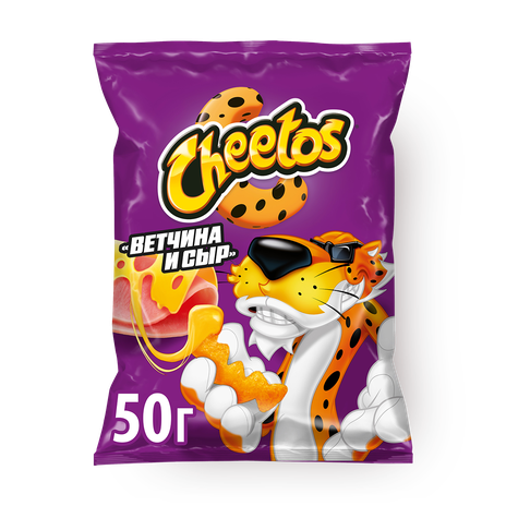 Снеки кукурузные Cheetos ветчина и сыр