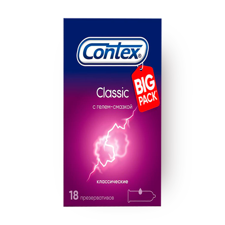Презервативы Contex Classic с гелем-смазкой