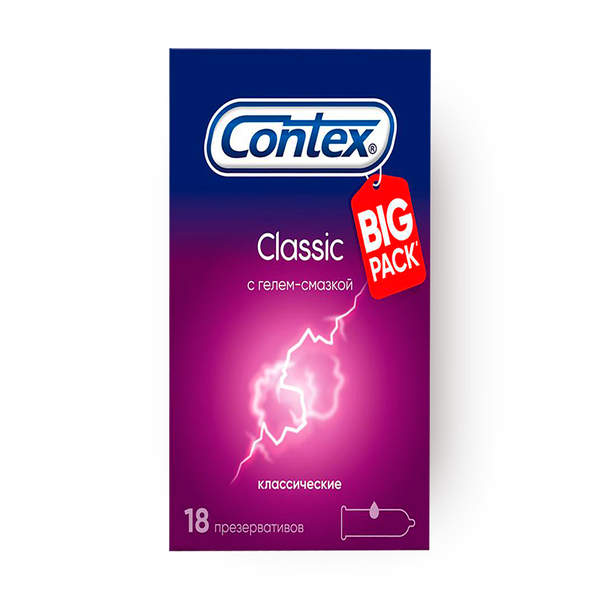 Презервативы Contex Classic с гелем-смазкой