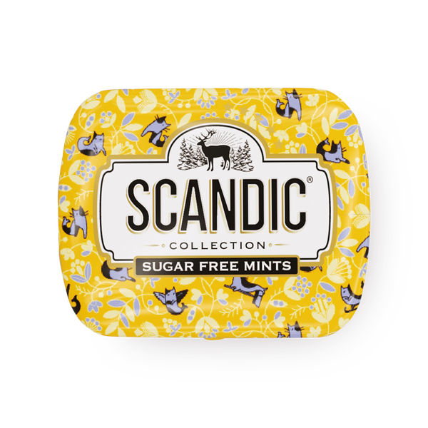 Драже Scandic клубничный микс без сахара