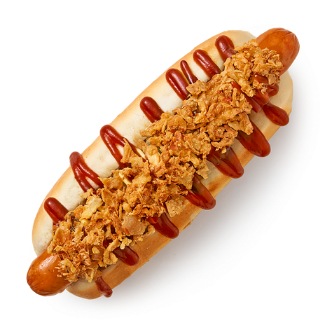 Хот-дог BBQ с куриной колбаской «Из Лавки»