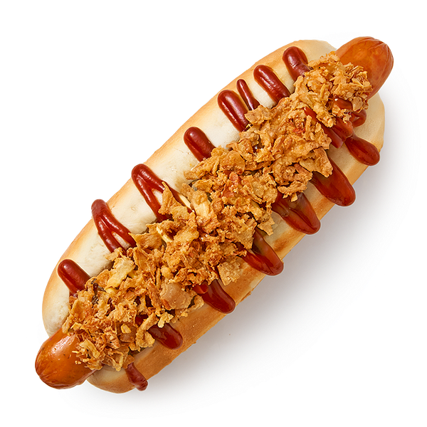 Хот-дог BBQ с куриной колбаской «Из Лавки»