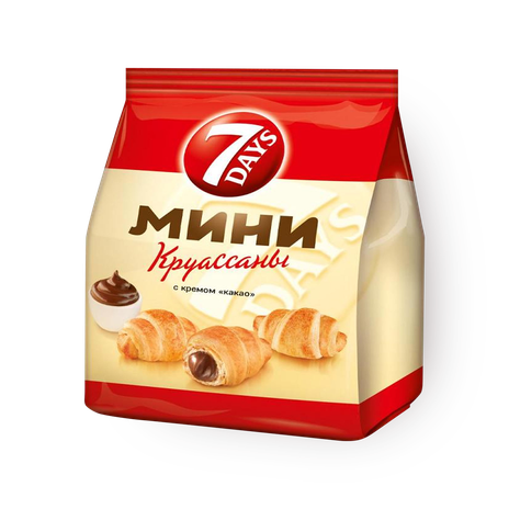 Круассаны мини 7 Days со вкусом какао