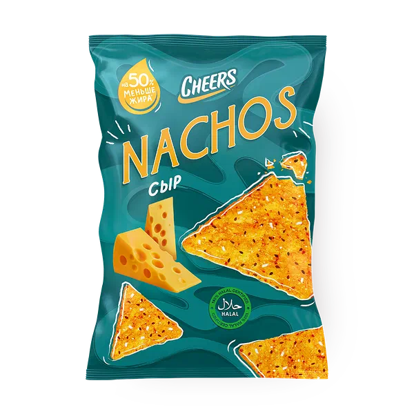 Кукурузные чипсы Cheers Nachos со вкусом сыра