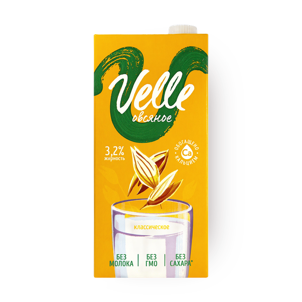 Напиток овсяный Velle 3,2% классический