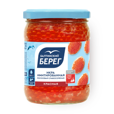 Икра имитированная «Балтийский берег» — купить с доставкой из Яндекс Лавки