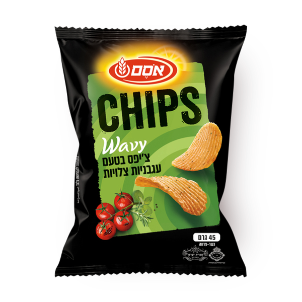 Osem Wavy fries with Roasted Tomato Flavor