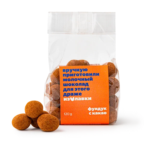 Фундук в шоколаде с какао «Из Лавки»
