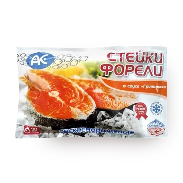 Стейки форели в соусе грильмикс «АС»