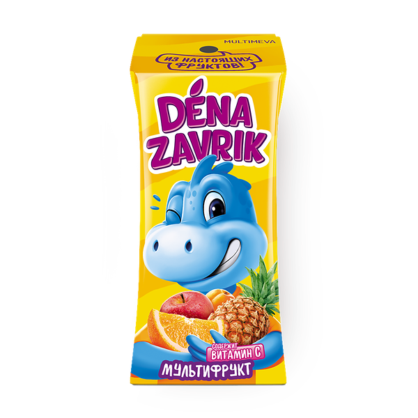 Нектар мультифруктовый Dena Zavrik с мякотью