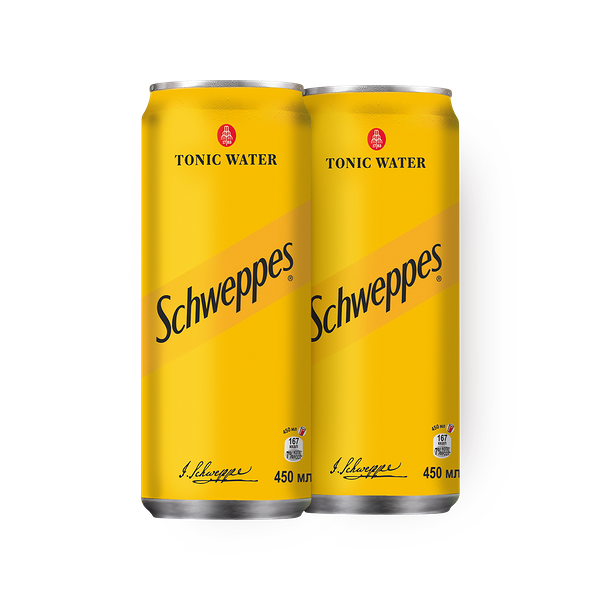Тоник Schweppes, 450 ml 2шт