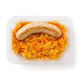 Колбаска Мергез с тушёной квашеной капустой «Грабли Box»