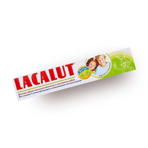 Зубная паста детская Lacalut Kids с 4 до 8 лет