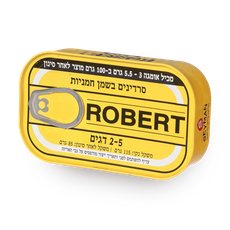 Robert Sardines in sunflower oil
