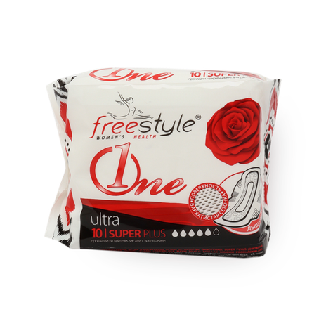 Прокладки женские гигиенические Free Style One Super