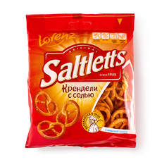 Крендели Saltletts Lorenz с солью, 150 г — купить с доставкой из Яндекс ...
