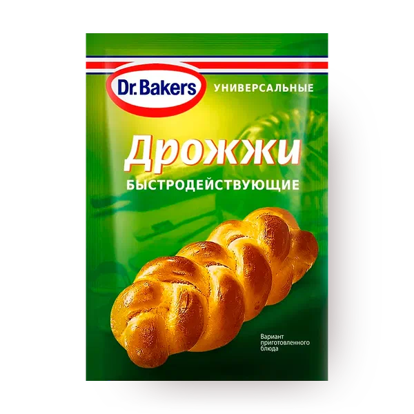 Дрожжи Dr.Bakers универсальные быстродействующие