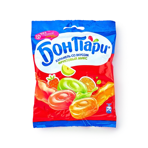 Карамель «Бон Пари» Фруктовый микс