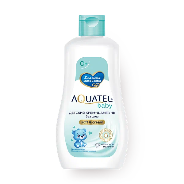 Шампунь Aquatel Baby хлопковое молочко
