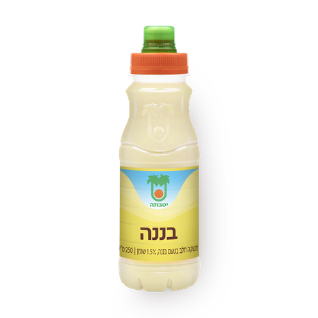 יטבתה משקה חלב בטעם בננה 1.5%