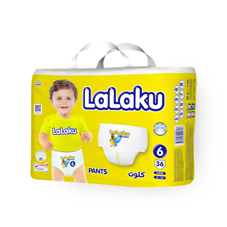 Подгузники-трусики Lalaku размер 5 15 кг