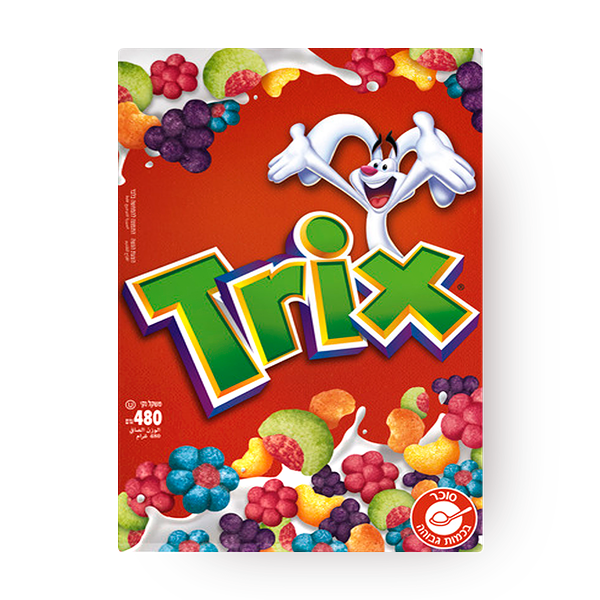 Trix fruit flavored cereals