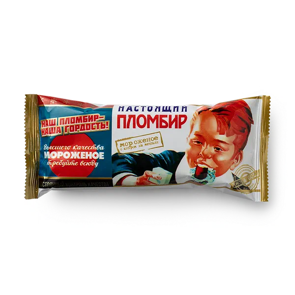 Мороженое Пломбир Ice And Gold Настоящий