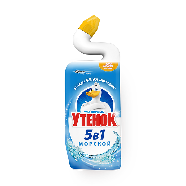 Cредство чистящее для унитаза «Туалетный утёнок» морской