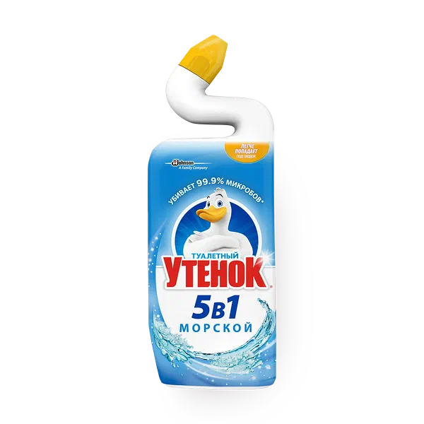 Cредство чистящее для унитаза «Туалетный утёнок» морской