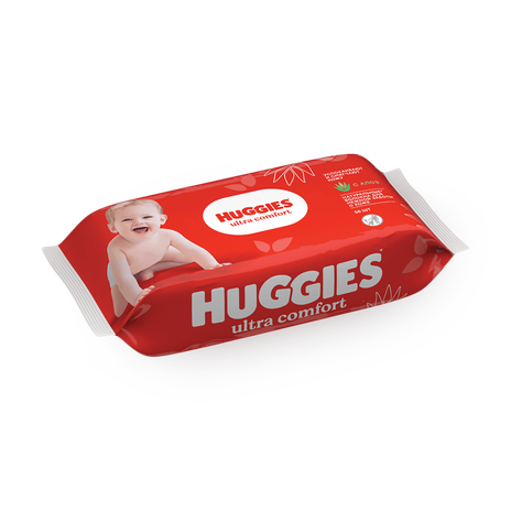 Салфетки влажные детские Huggies Ultra Comfort с алоэ