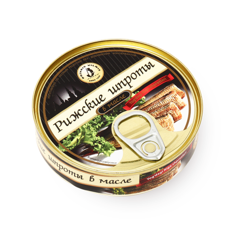 Шпроты Рижские Brivais в масле