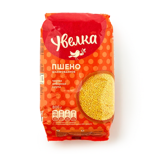 Пшено «Увелка» шлифованное