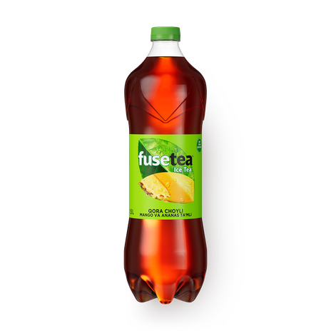 Чай холодный чёрный Fuse Tea манго и ананас