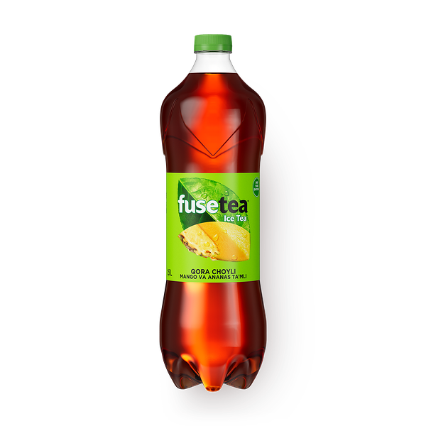 Чай холодный чёрный Fuse Tea манго и ананас