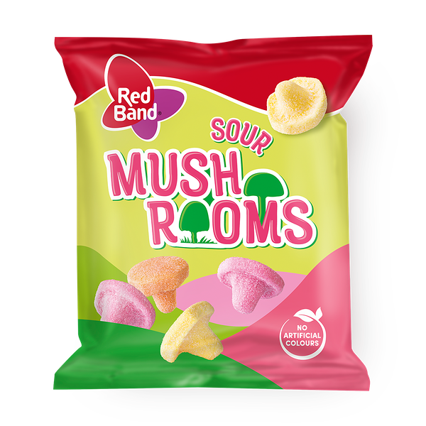 Маршмеллоу RB Sour mushrooms Кислые грибочки