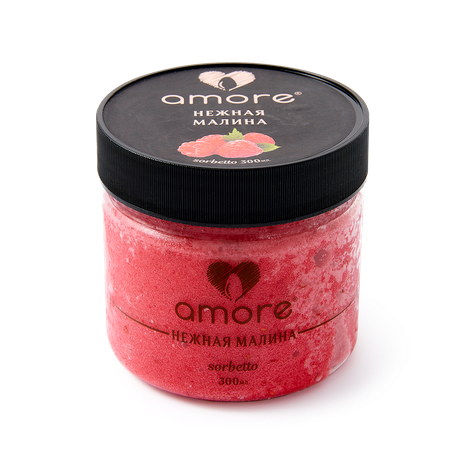 Мороженое сорбет Нежная малина Amore