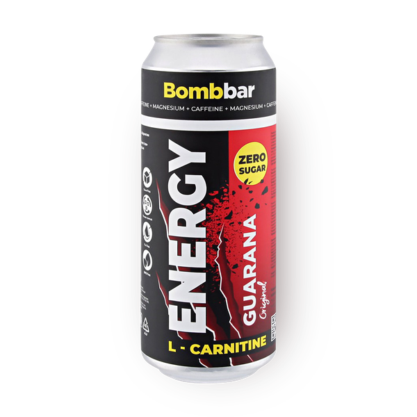 Энергетический напиток Bombbar Energy гуарана и L-карнитин без сахара