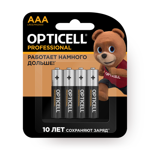 Батарейки Opticell Professional AAA