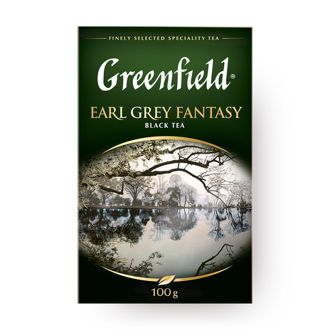 Чай чёрный Greenfield Earl Grey Fantasy листовой