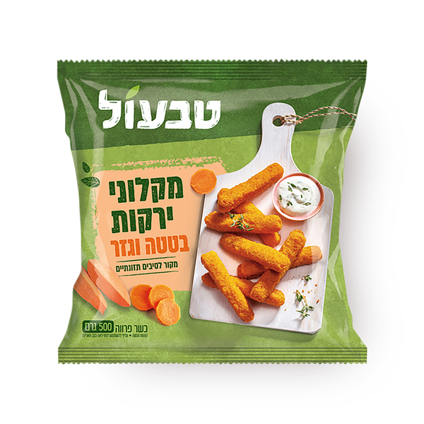 Tivol sticks Sweet potato and carrot vegetable