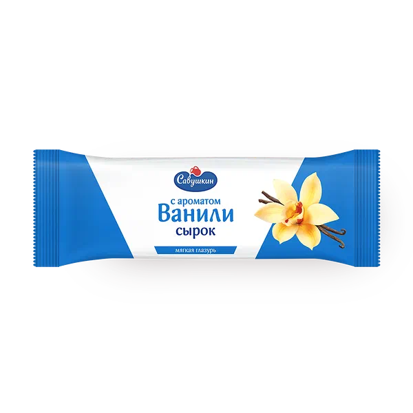 Сырок творожный «Савушкин» ванильный