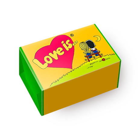 Жевательная резинка Love Is ананас-кокос
