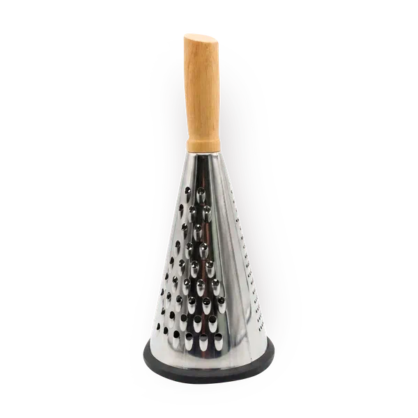 Тёрка Grater нержавеющая сталь с ручкой конусная четырёхсторонняя