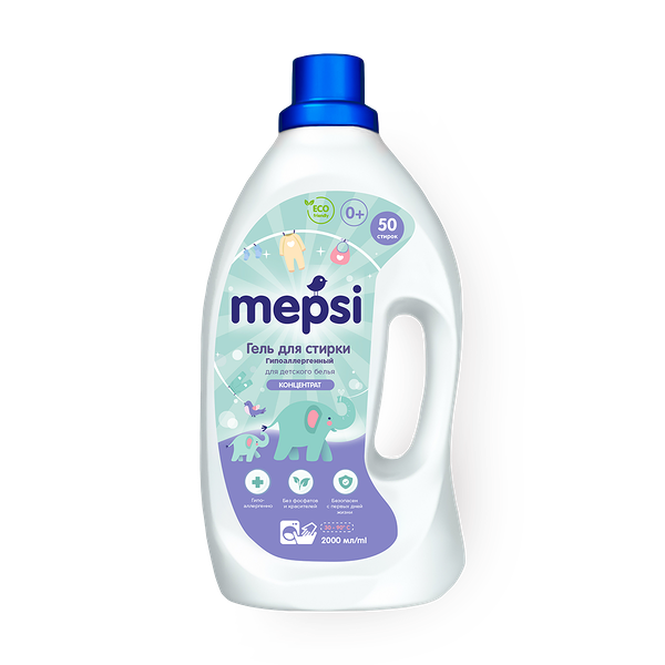 Гель для стирки детский Mepsi концентрат
